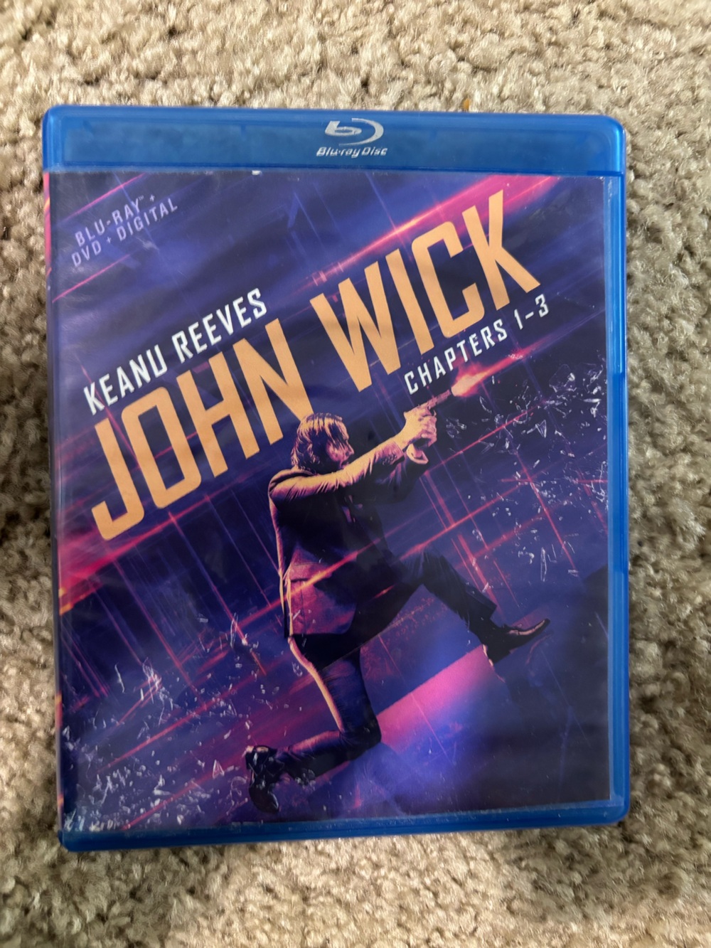 John Wick‎ Chapters 1-3 Blu-ray Collection